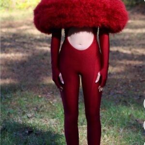 Elegant Red Jumpsuit